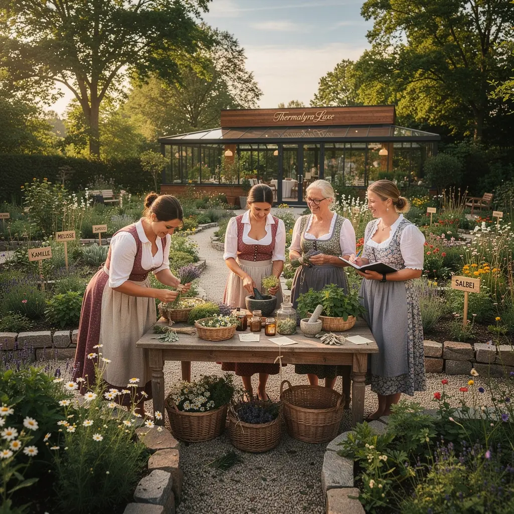 Schöne Parklandschaft umgeben von historischen Gebäuden in Wiesbaden.